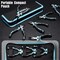 6-Piece Mini Pliers Set, Steel, Needle/Long/Bent/Diagonal for Crafts & Jewelry